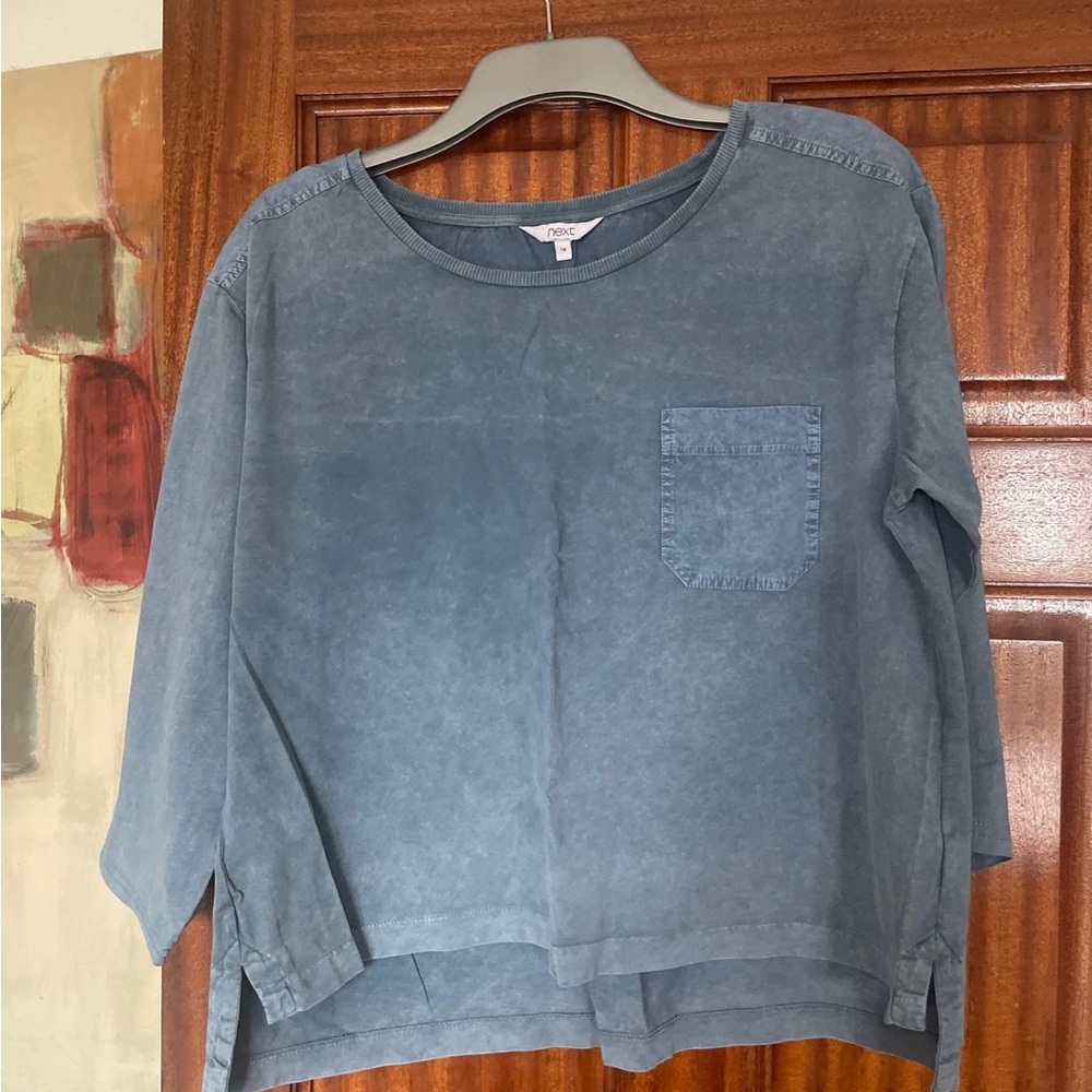 womens next cotton top size 16